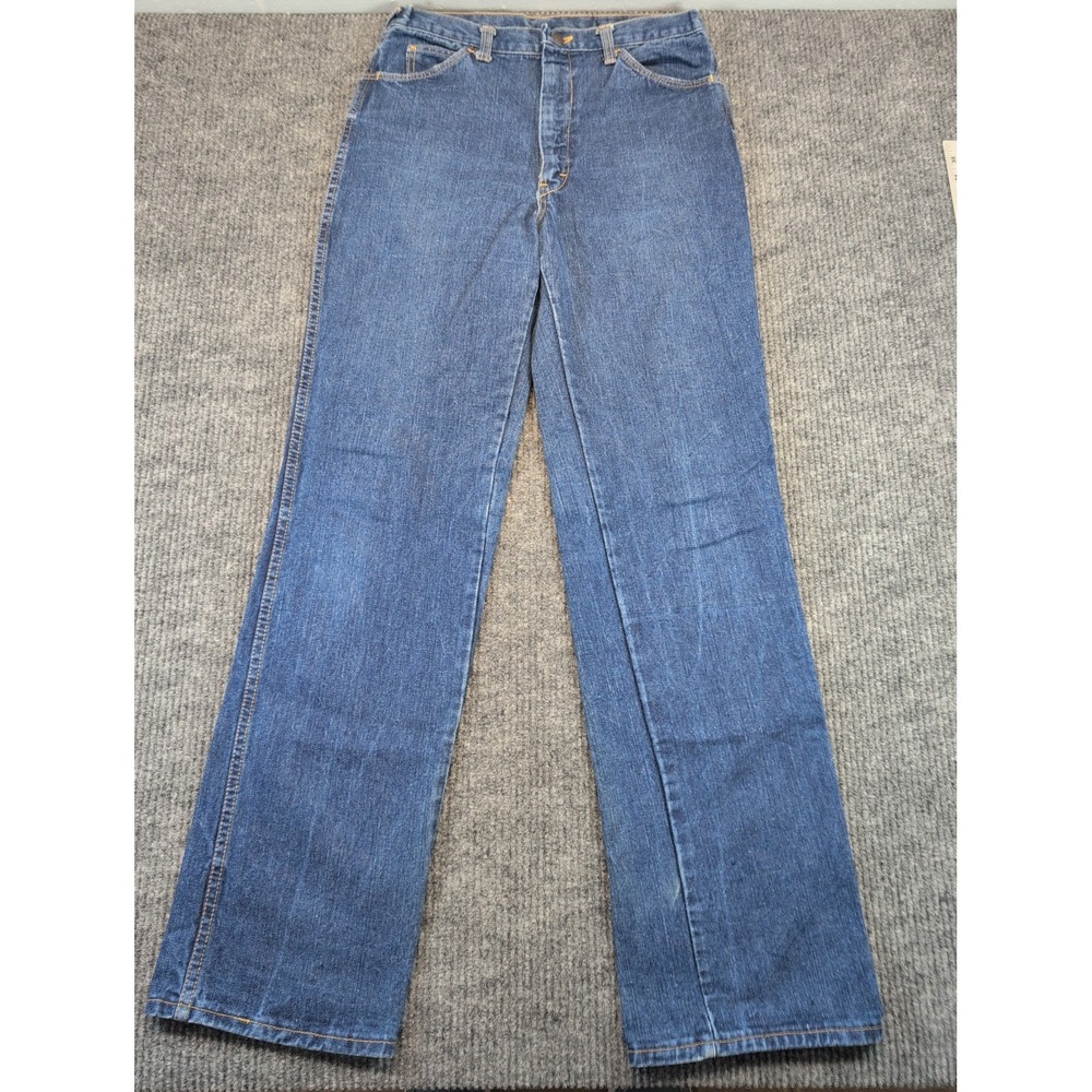 Vintage FUNNY GIRL 90's Denim Pants Women's Size 15/16 100% Cotton 34" inseam